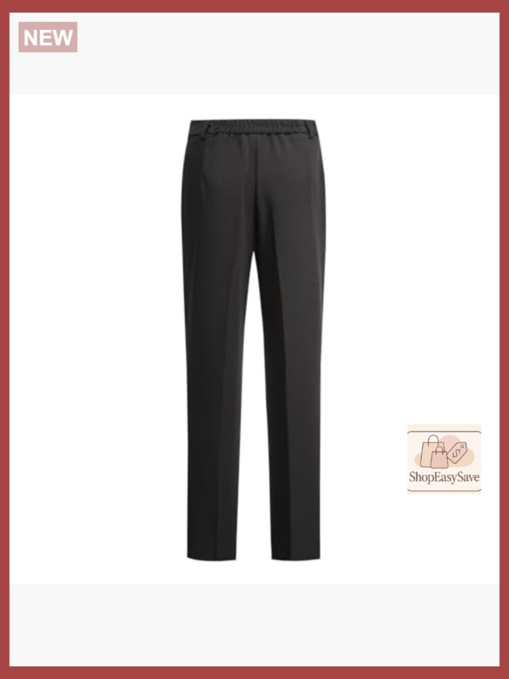 Womens 2 Piece Office Suit Set One Button Blazer Straight Leg Pants - Picture 4 of 7